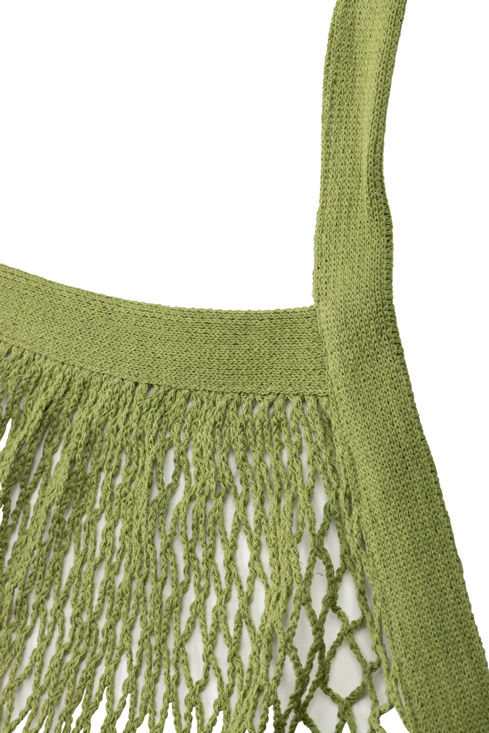 Einkaufsnetz olive , 100 % Baumwolle (bio), GOTS-zertifiziert Einkaufsnetz olive , 100 % Baumwolle (bio), GOTS-zertifiziert