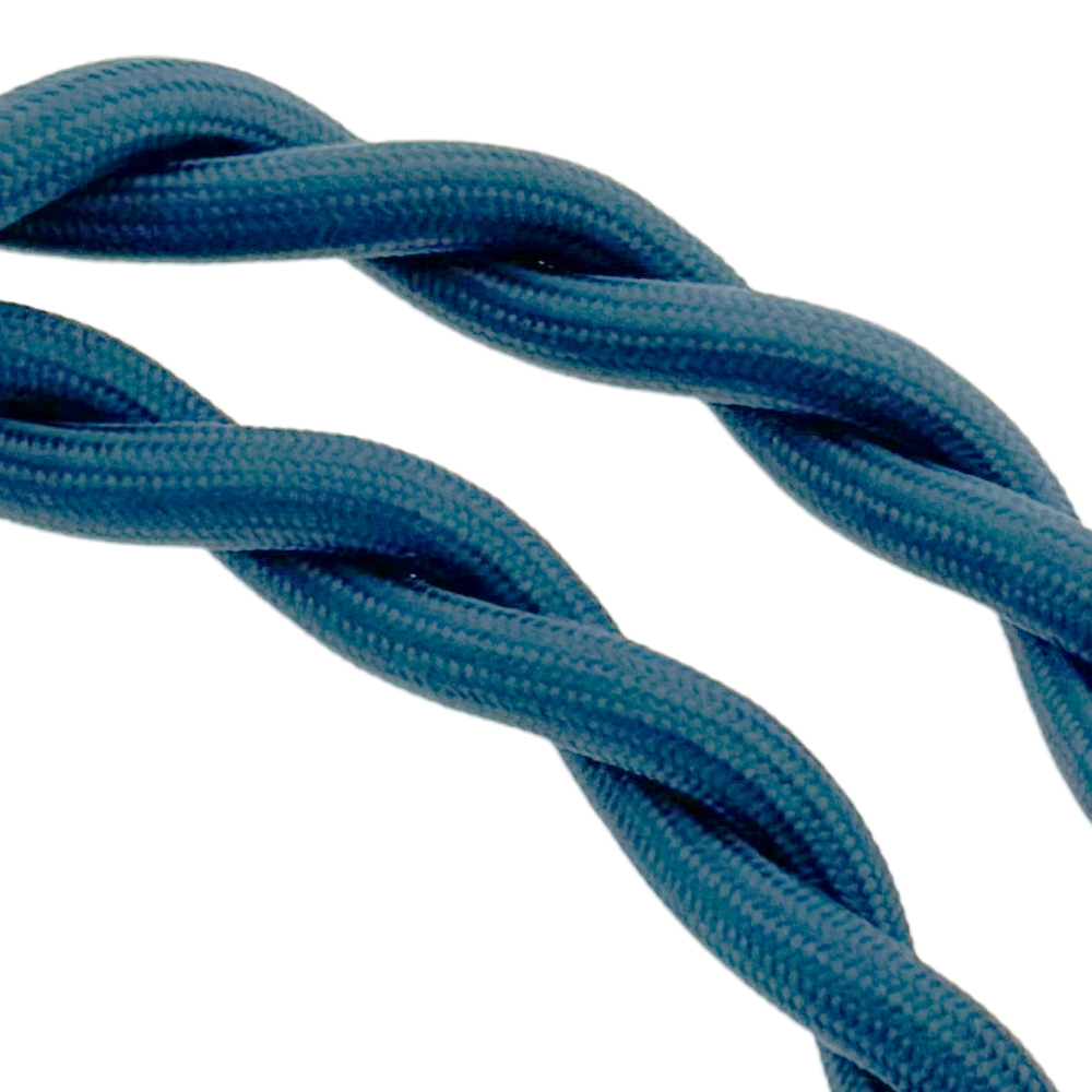 LOT83 Handykette LANG Nr. 76,  Petrol, Telefonkabel 