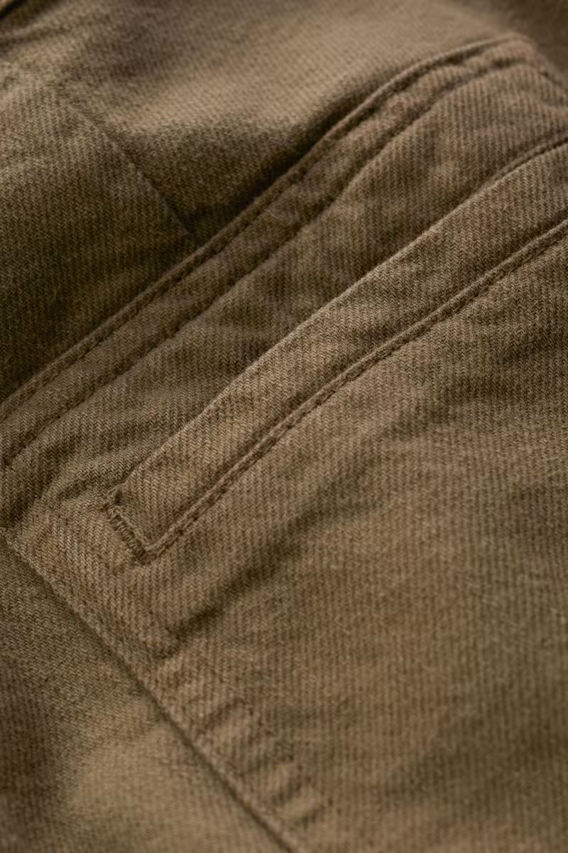 SEASALT CORNWALL Hose Milly Wide Leg Denim Trousers, Farbe: Dark Seagrass