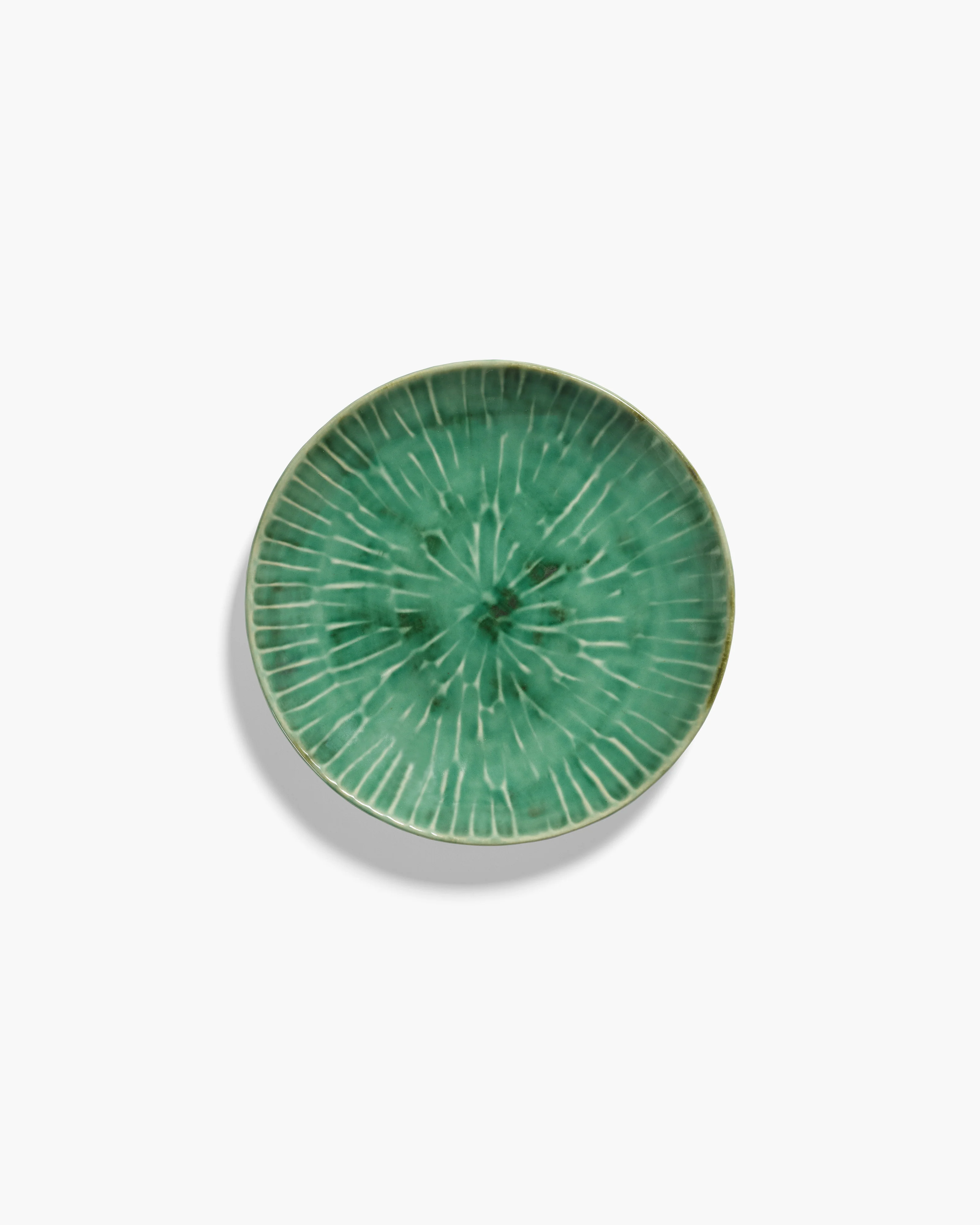  Verde Lanza Vorspeisenteller  grün von Pascale Naessens, D. ca. 23,7 cm   