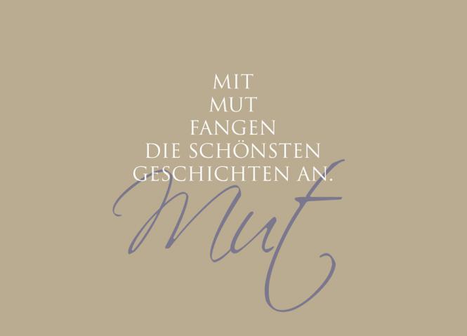 Wunderwort Postkarte "Mut… die schönsten Geschichten"