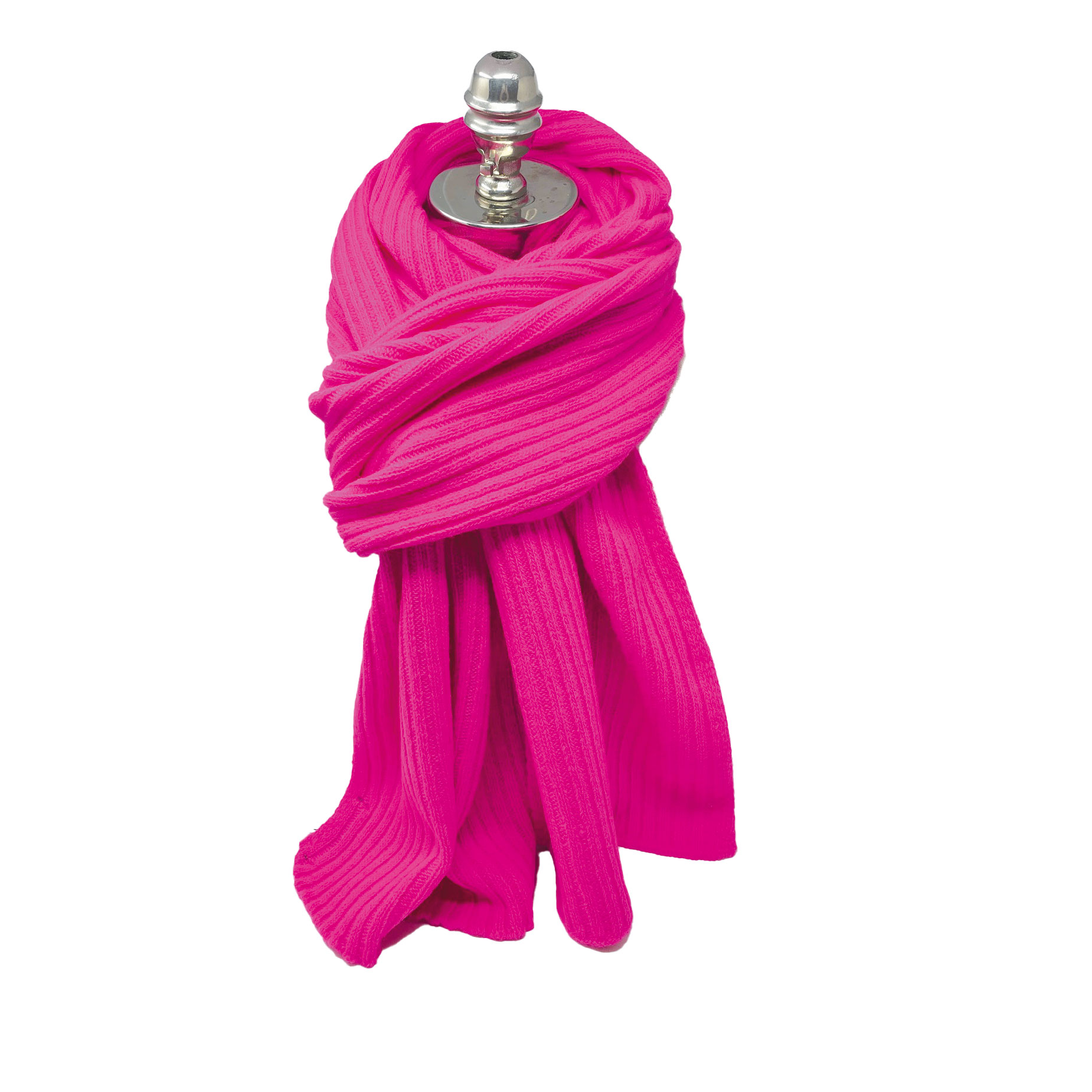 McKernan Schal "FIONN" PINK GLOW,  ca. 30 x 210 cm , 100 % Wolle 