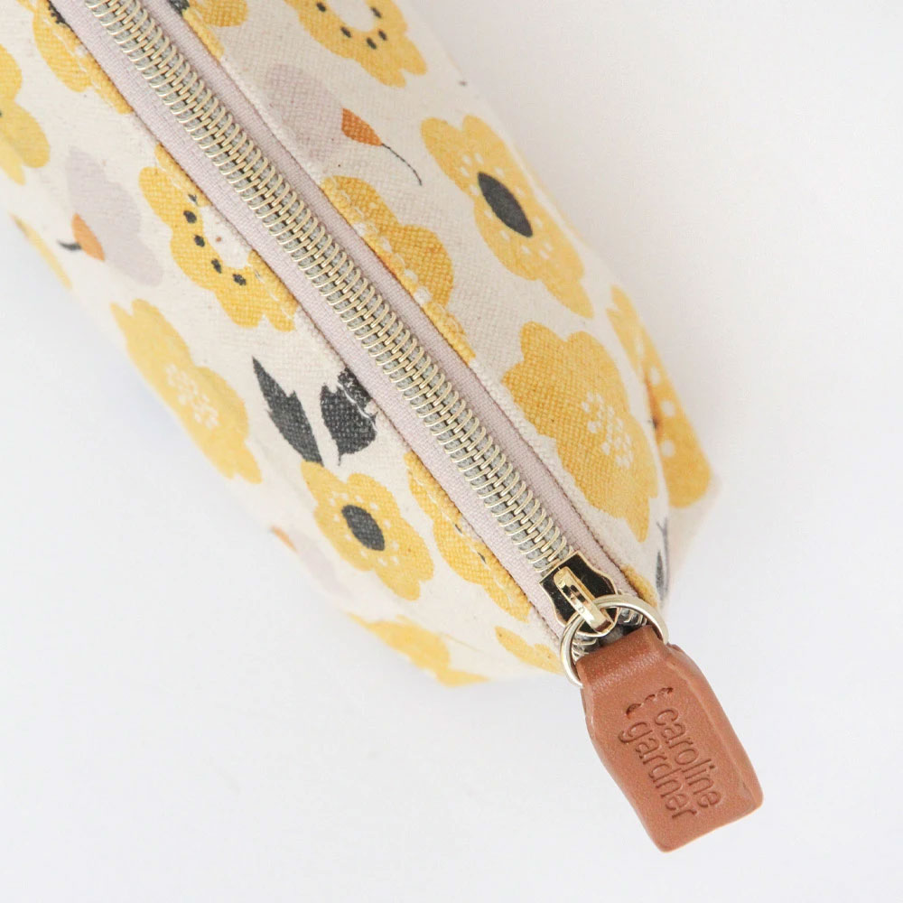 Caroline Gardner kleine Kosmetiktasche ,Floral Cotton Small Makeup Bag Caroline Gardner kleine Kosmetiktasche ,Floral Cotton Small Makeup Bag