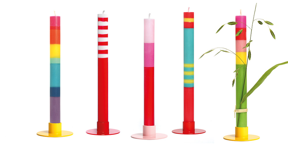 KERZE Merci Dankeschönkerze / Thank you Candle von not the girl who misses much , Stabkerze
