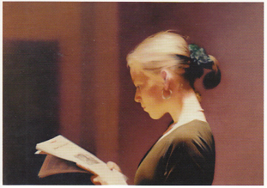 Gerhard Richter Postkarte "Lesende, 1994  "    Kunst