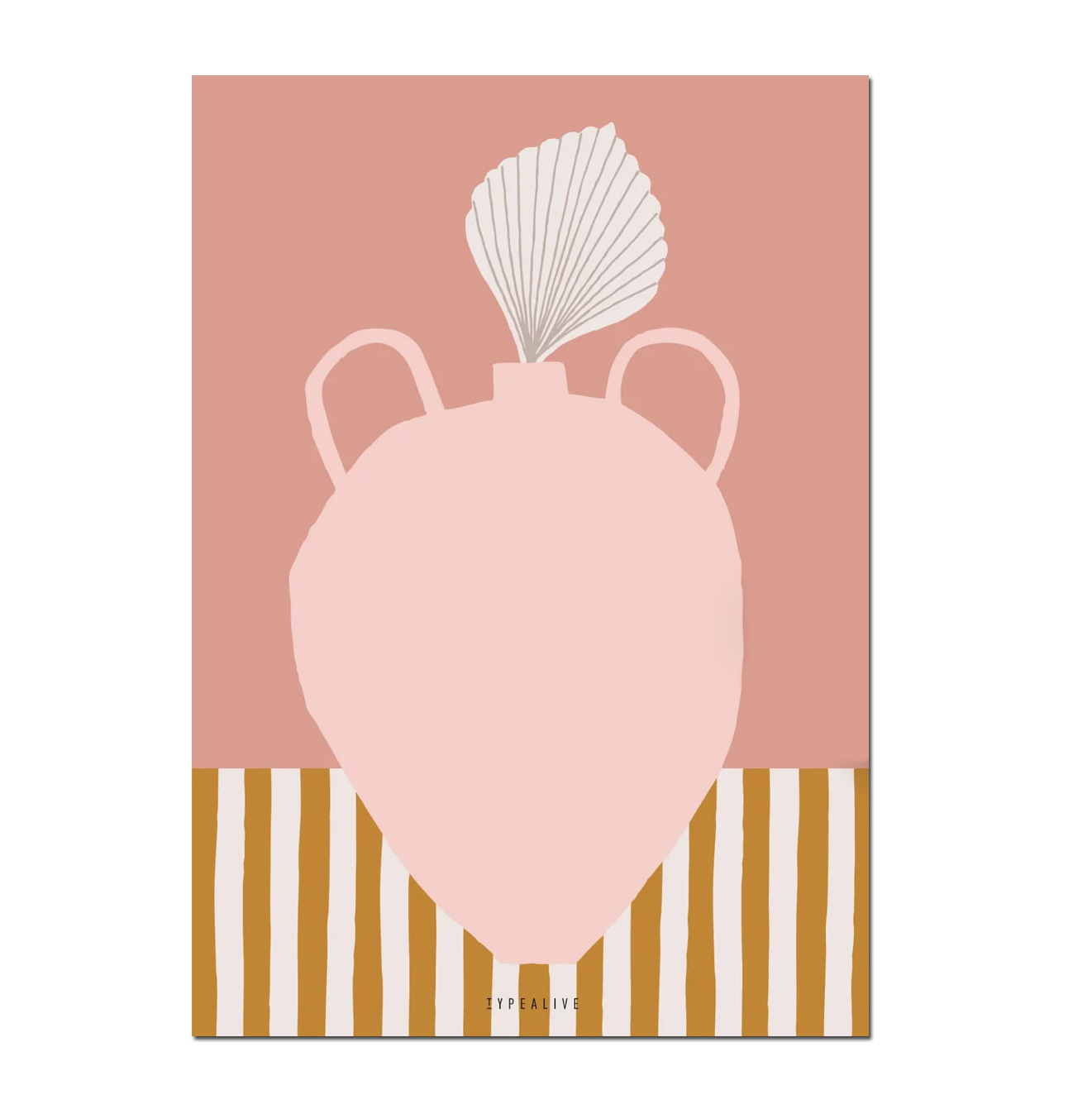 Typealive Postkarte Flower Vase No. 5