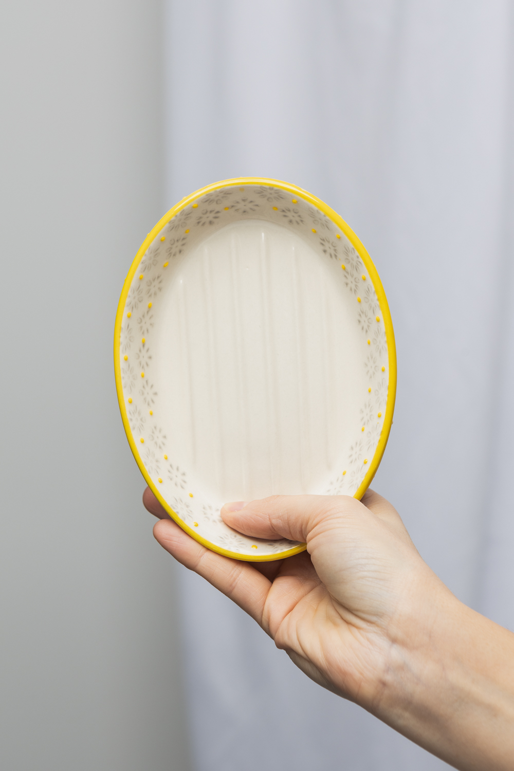 Seifenschale TRADITIONAL gelb
