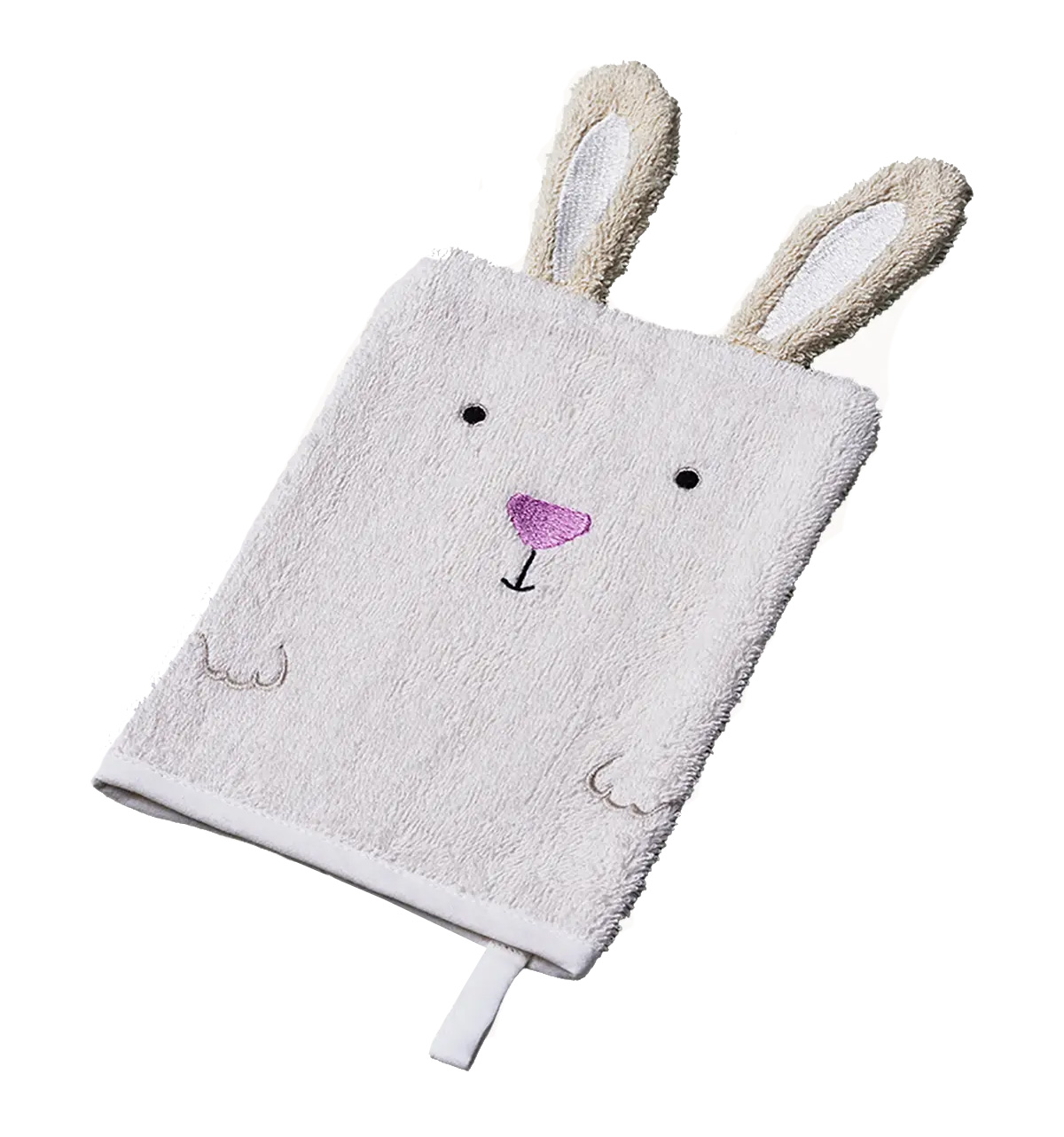 Waschlappen Hase, Organic wash cloth - rabbit