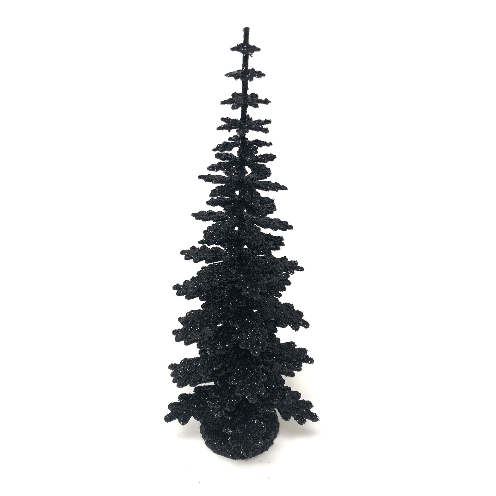 Ino Schaller Weihnachtsbaum Schwarz Glitzer H.ca. 30 cm von Ino Schaller