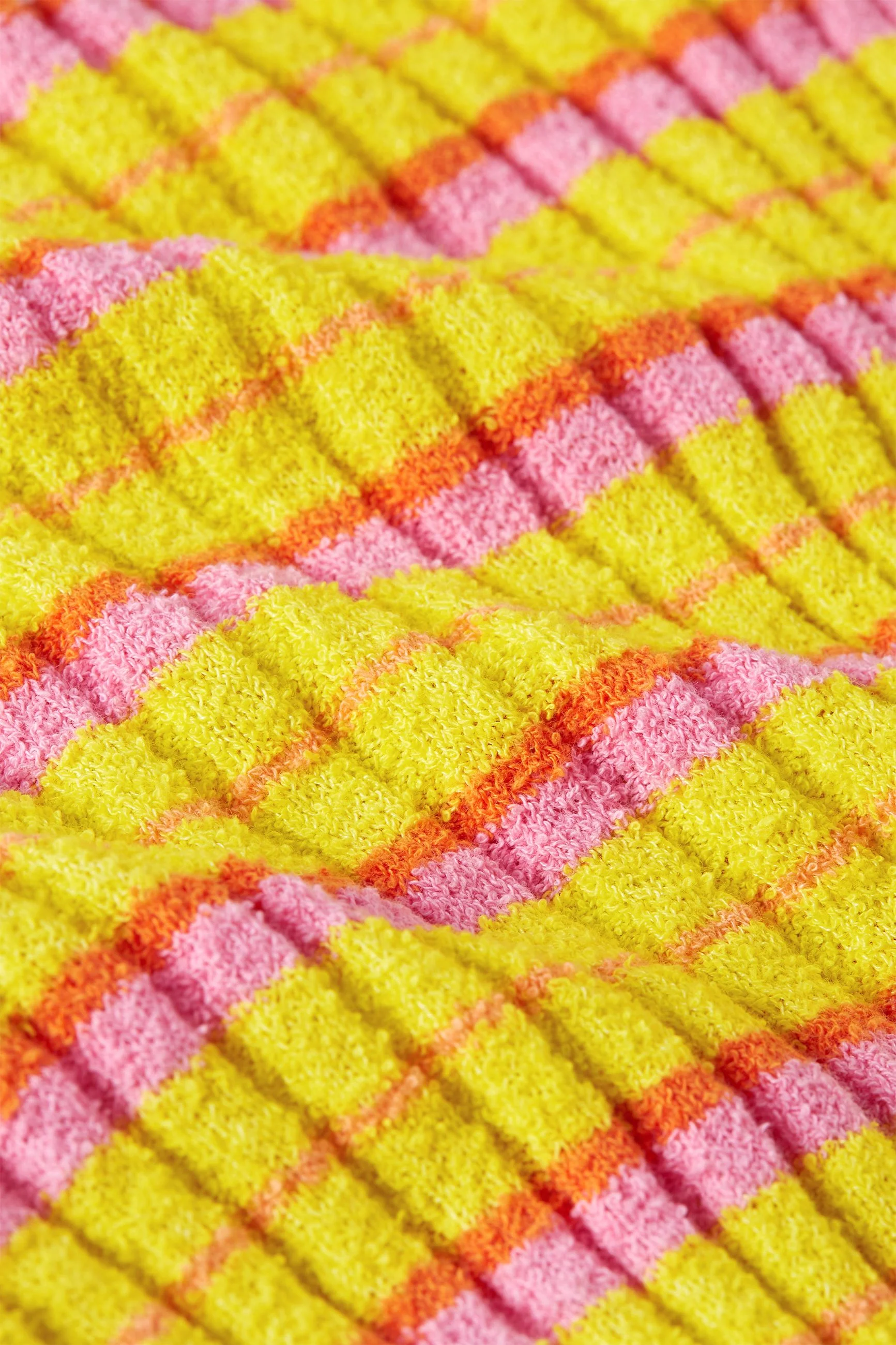 % King Louie Agnes Rib Top Sunny, Farbe: Neon Yellow - Sunny