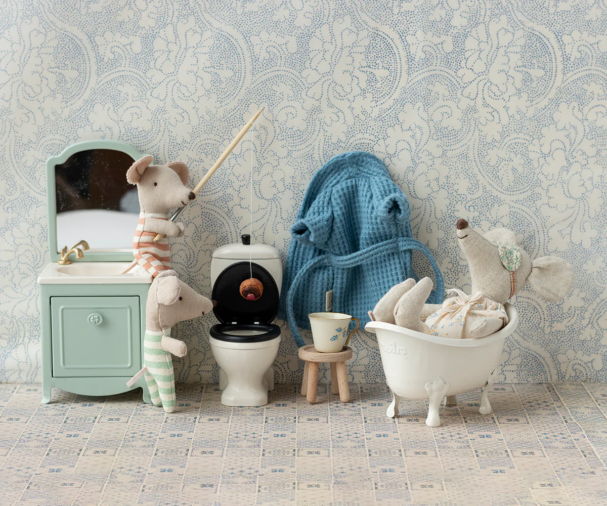 Maileg Badewanne für Puppenhaus Maus , ca. 10 cm