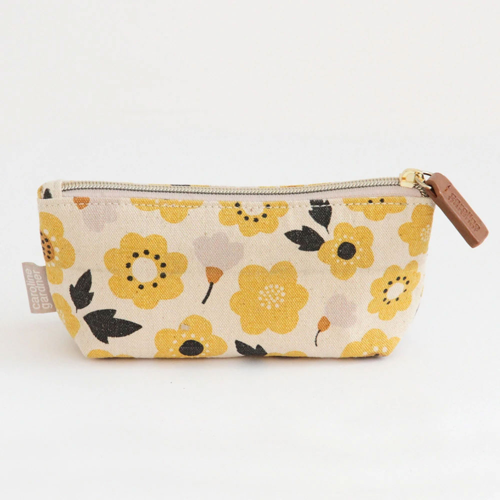 Caroline Gardner kleine Kosmetiktasche ,Floral Cotton Small Makeup Bag Caroline Gardner kleine Kosmetiktasche ,Floral Cotton Small Makeup Bag