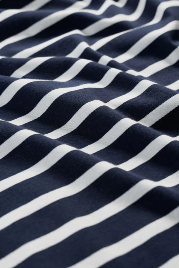 SEASALT CORNWALL Shirt Tidal Drift Vest-Breton Maritime Chalk