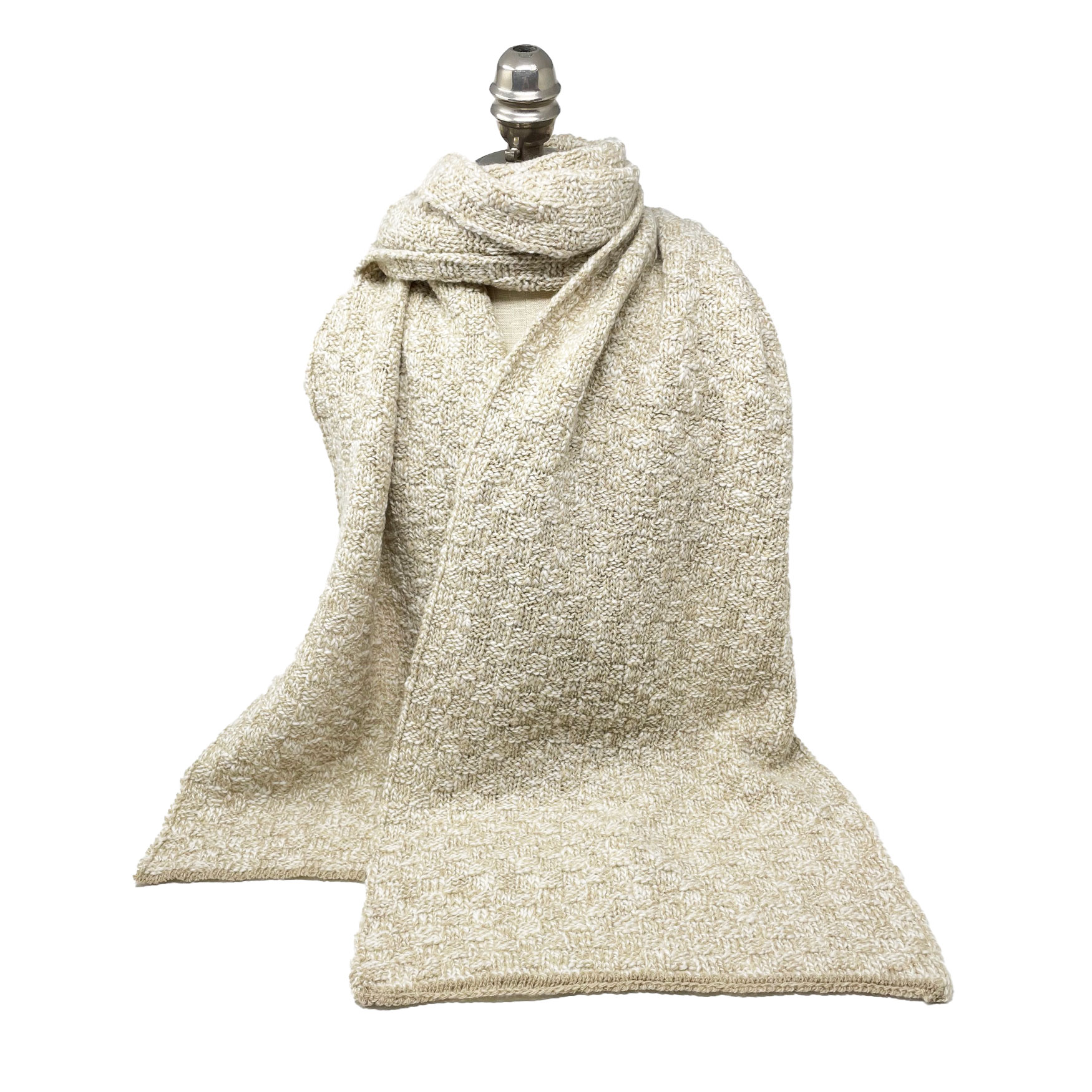 McKernan Schal "HOLLIS" CARAMEL,   ca. 32 x 180 cm , 100 % Wolle   