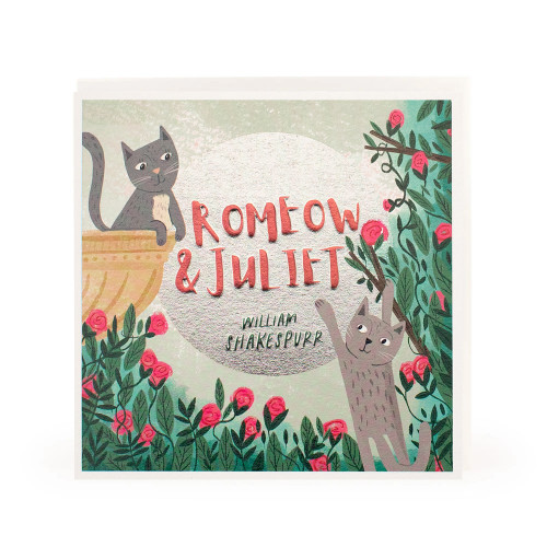 Doppelkarte Niaski "Romeow & Juliet William Shakespurr " von U Studio   Katze 