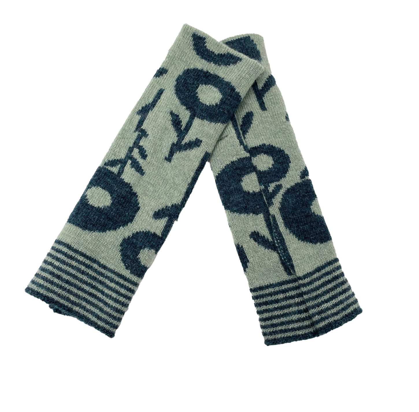 McKernan Handstulpen "BOLLO" PINE VALLEY , ca. 27 x 8 cm, 100% Wolle, Pulswärmer    