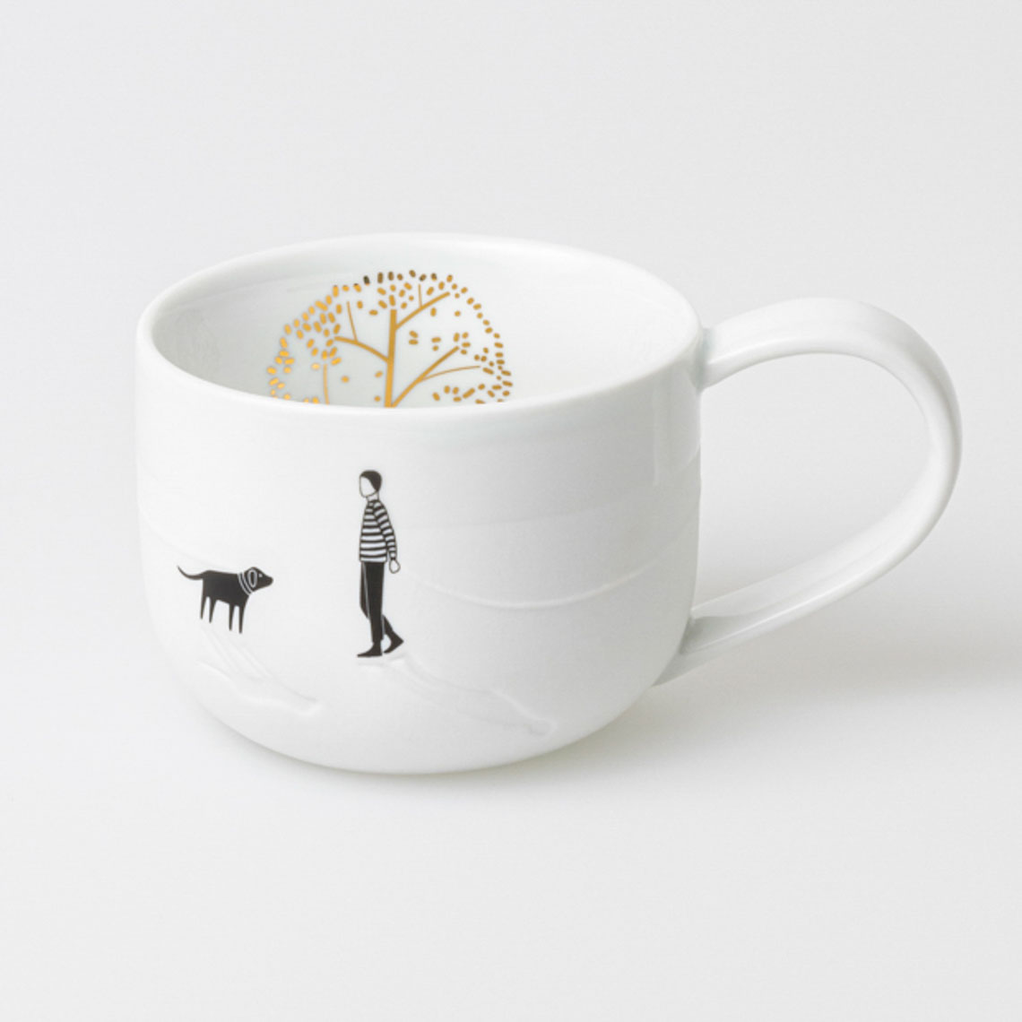 TASSE "Auszeit." von Räder,   Bildergeschichten Auszeit. Tasse. "Parkspaziergang"