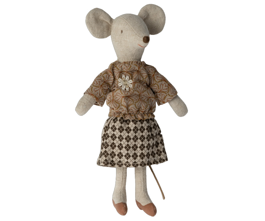 Maileg Bluse & Rock für Oma Maus / Blouse and skirt for grandma mouse