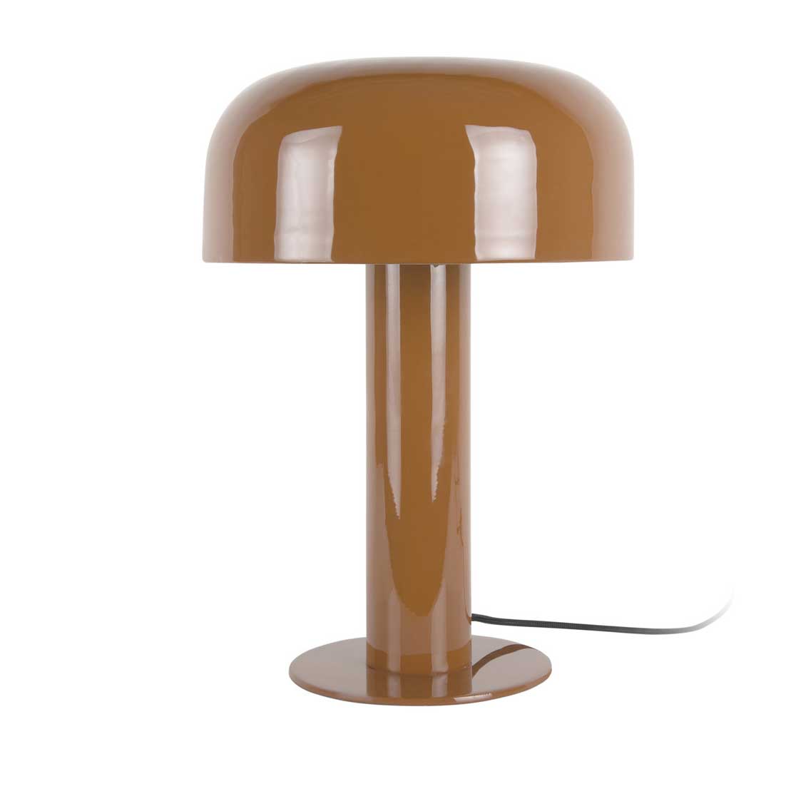 Tischlampe Fornido braun, Höhe ca. 42 cm, D. ca. 31 cm