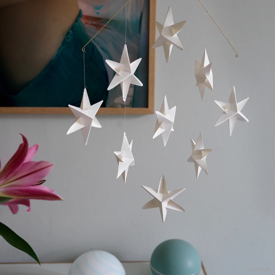 Livingly  Sirius Star Mobile mini, white von Livingly aus Dänemark  