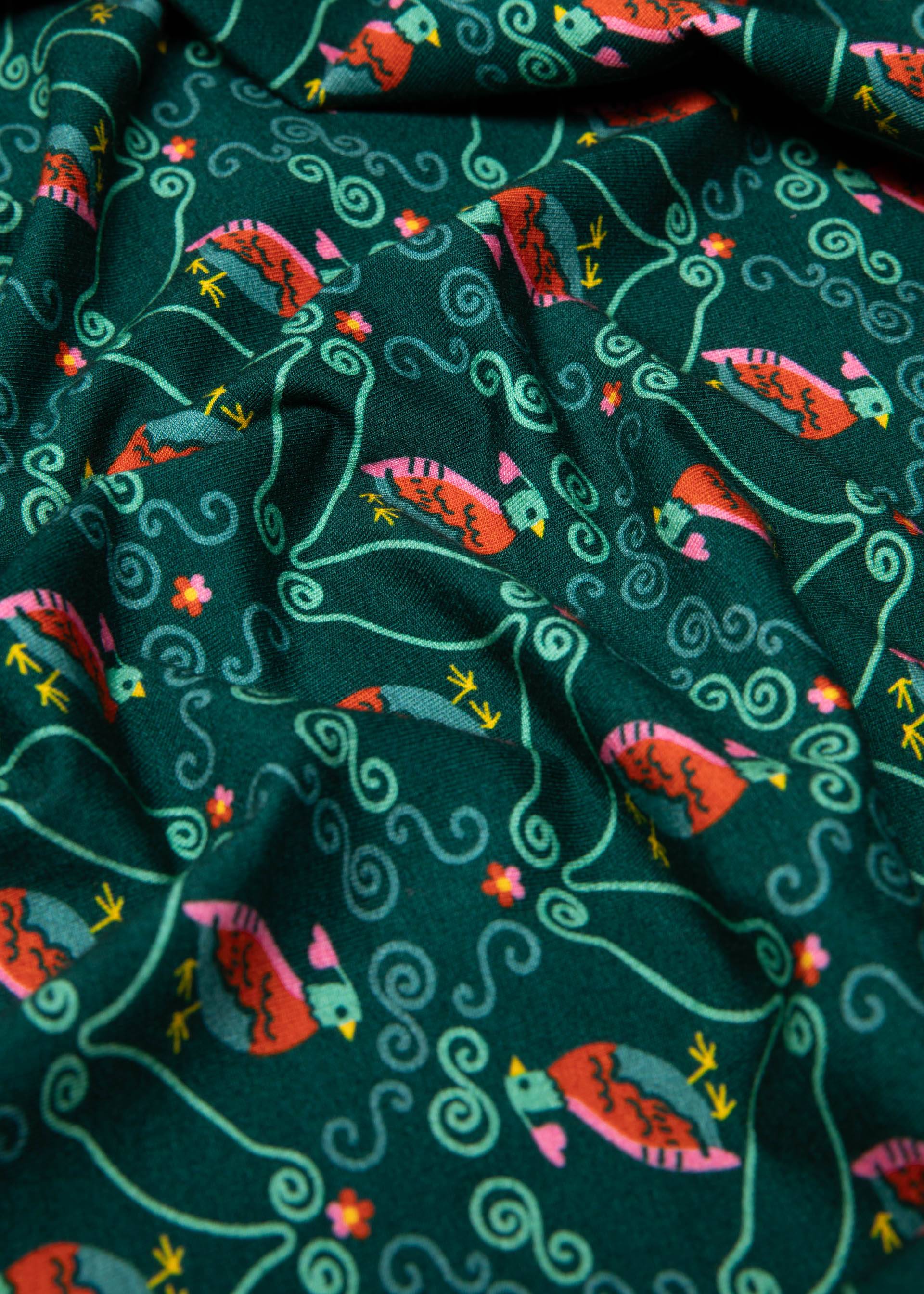 % Blutsgeschwister Longsleeve Carry me Home, Muster: california quail bed %