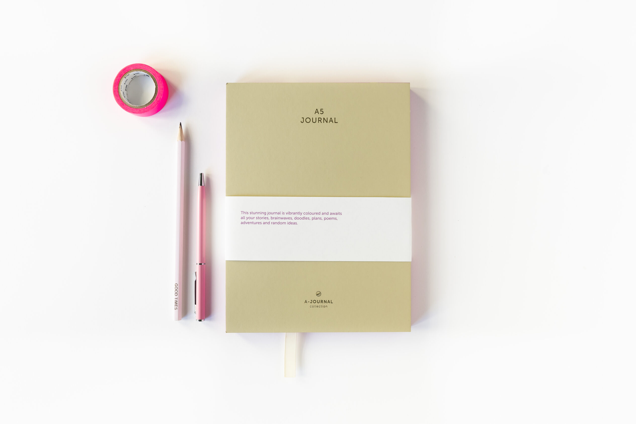 A-Journal Notizbuch A5, "The Fresh Light"Journal Notebook, ca. Notizbuch A5, ca. 22 × 16 cm