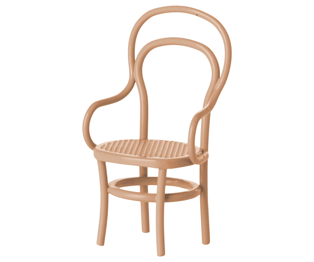 Maileg Vintage Stuhl, Maus - Dunkles Powder
