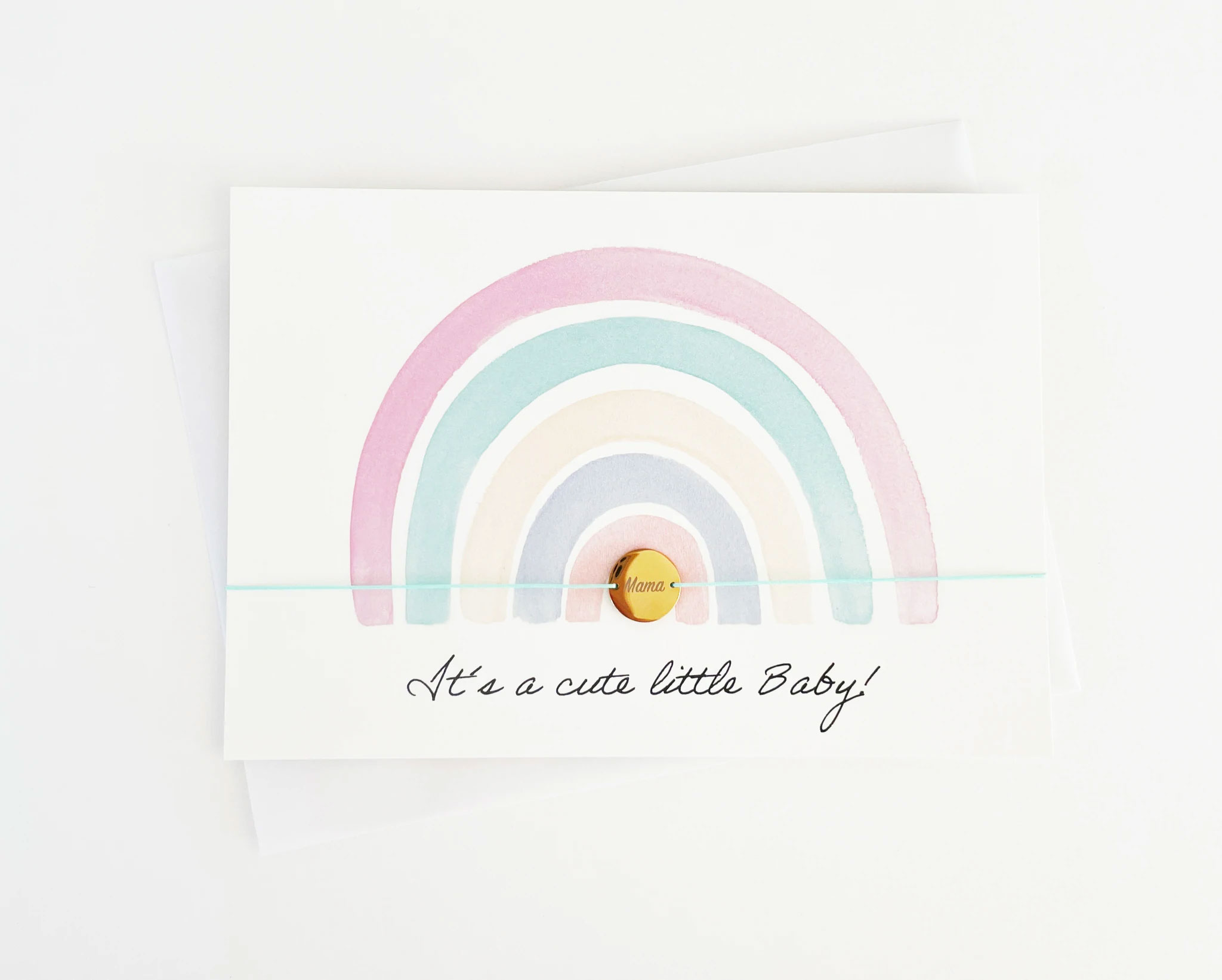 Armband-Karte: It´s a cute little Baby! by Vivi  , Geburt