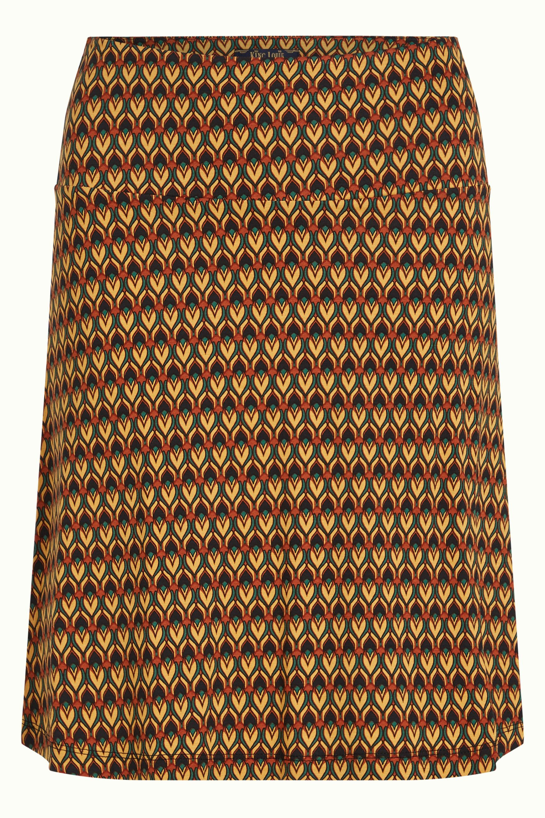 % King Louie Border Skirt Dandy, Braun, Rock