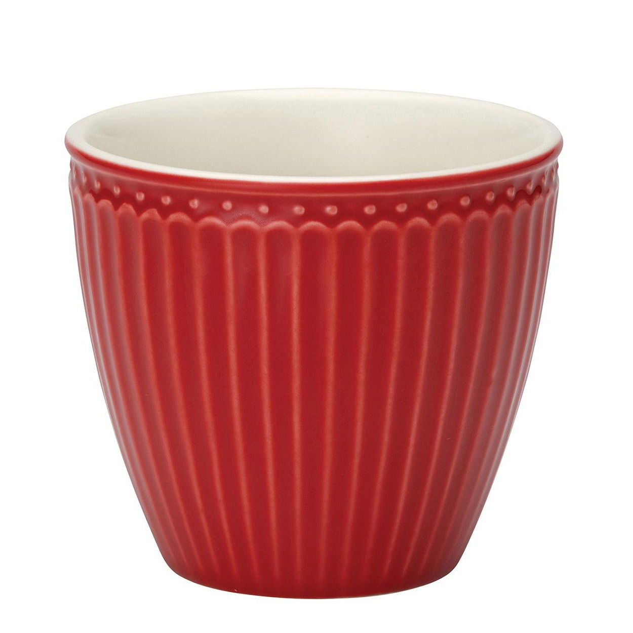 GreenGate Latte Cup Becher Alice rot