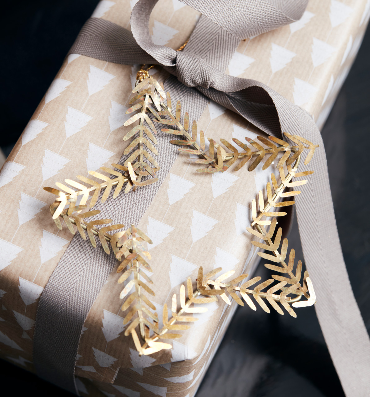 House doctor XMAS Weihnachtsschmuck Lamet Messingstern von House doctor, ca. 10 cm    