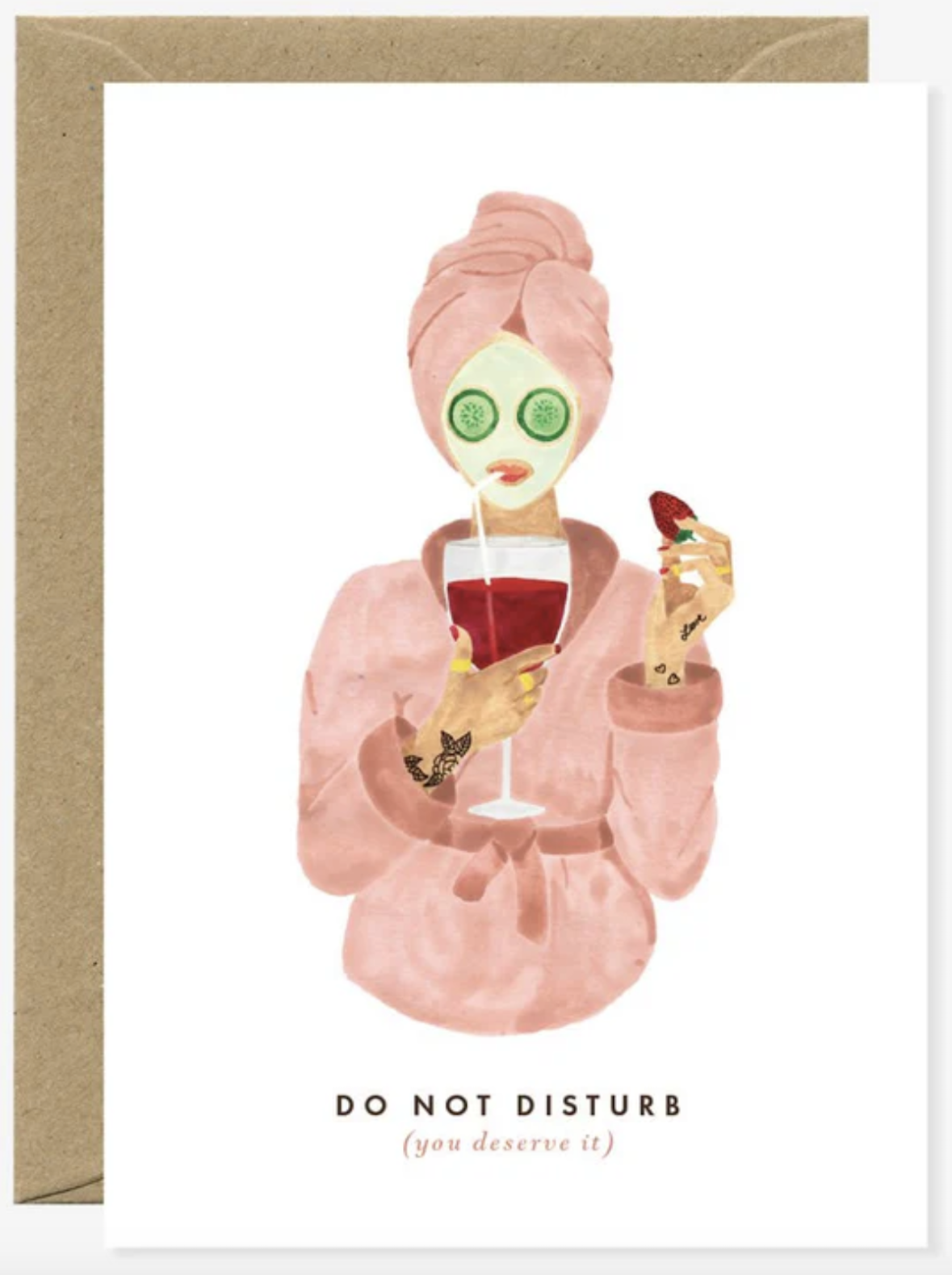 Grußkarte Do not Disturb von  ALL THE WAYS TO SAY