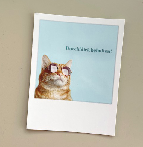 % Polacard Katze
