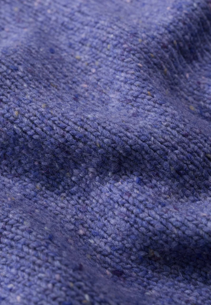 % SEASALT CORNWALL Strickjacke Dawson Pick Cardigan Merino, Farbe: Bilberry/ violett