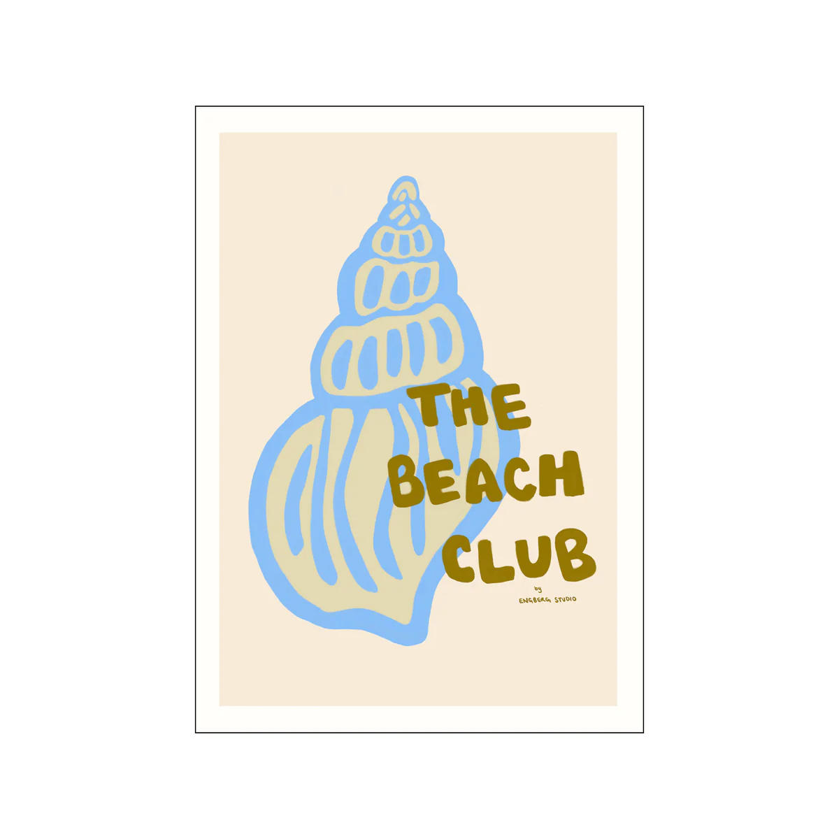 Kunstdruck A5 "The Beach Club "    