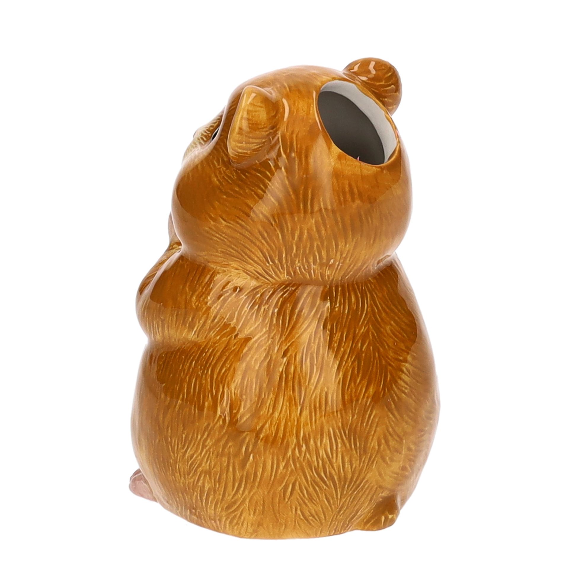 Mignon, Vase Hamster, beige , ca. 11 cm