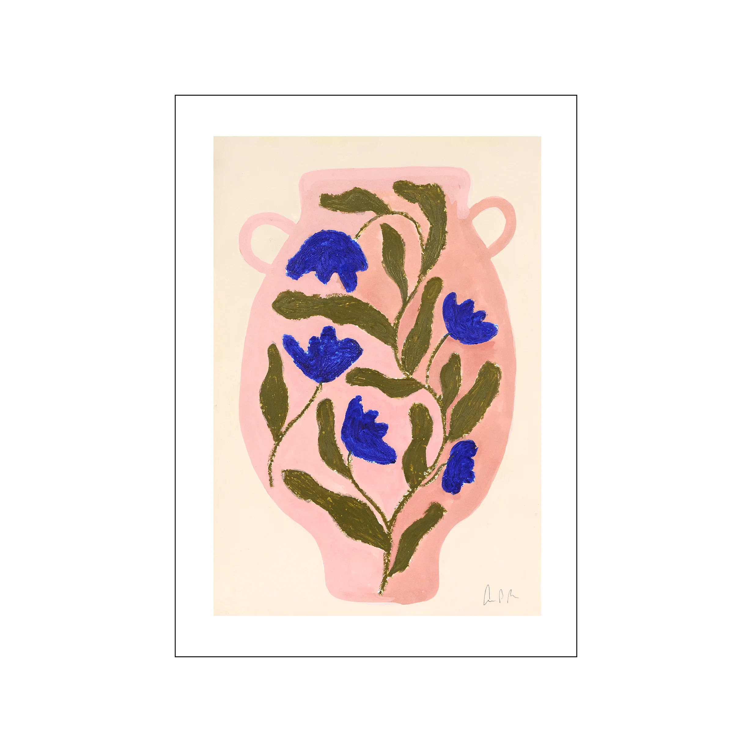 Kunstdruck A4 " Vase No. 01"