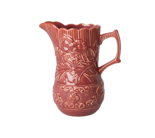 Rice Vintage Vase Keramik, Masala Chai, Höhe ca. 21 cm  Ceramic Vintage Vase in Masala Chai