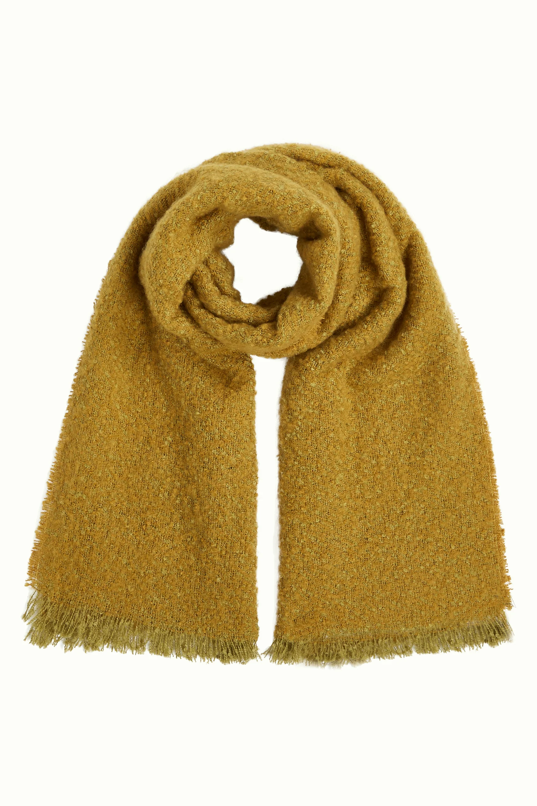 King Louie Schal Boucle Scarf, Farbe Golden Brown