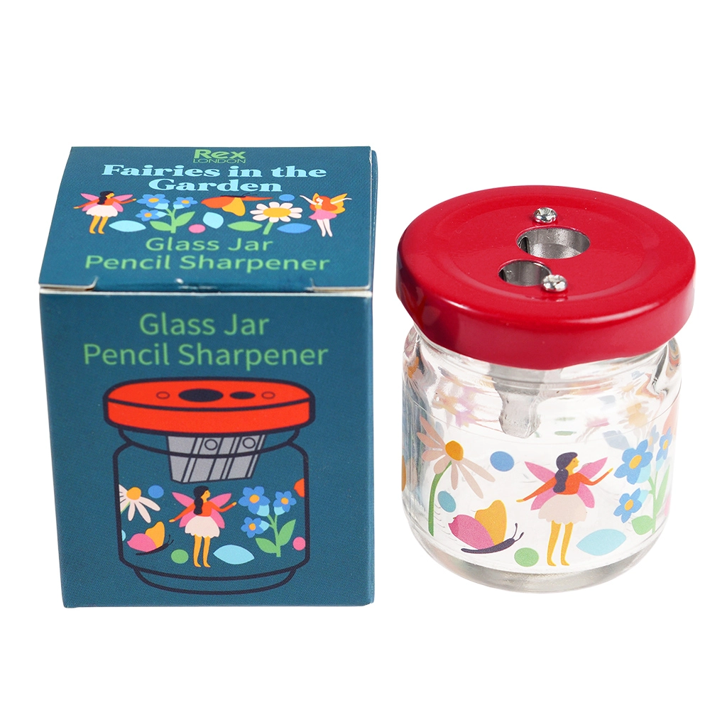 Bleistiftspitzer Garden Fairy im Glas