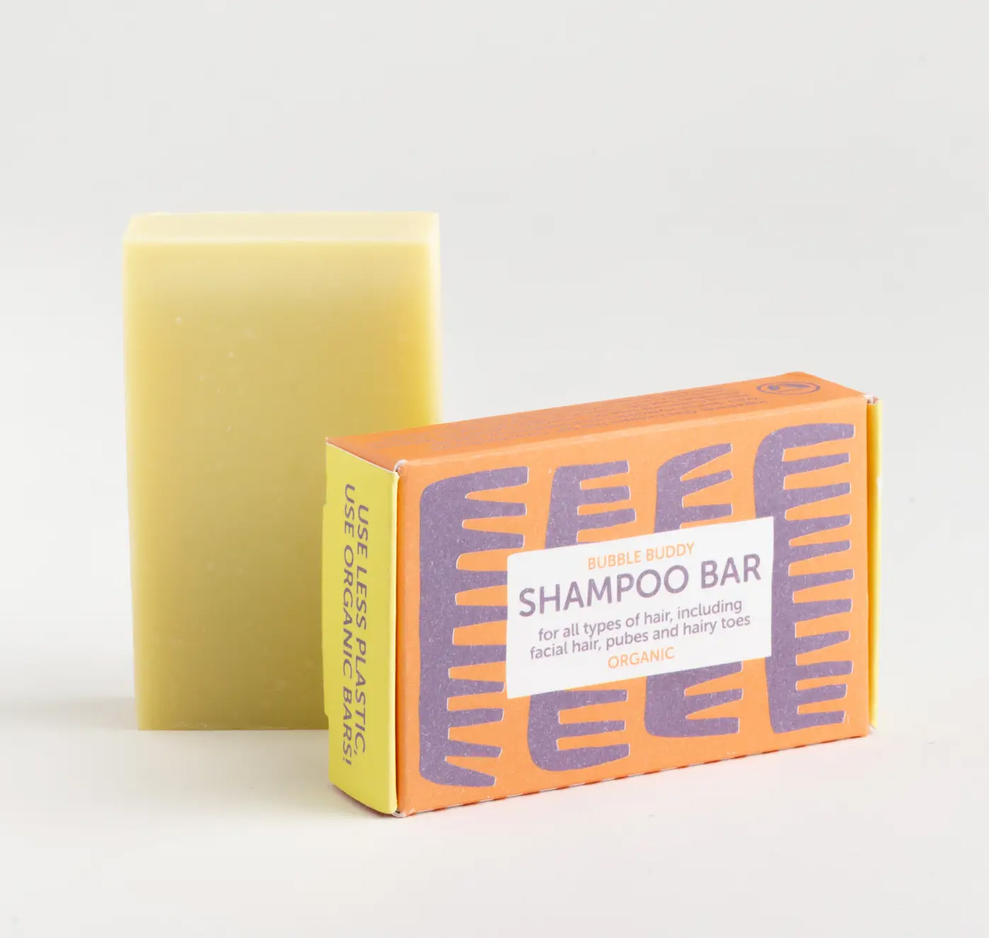 Seifenriegel mit zertifiziertem Bio-Shampoo von foekje fleur  