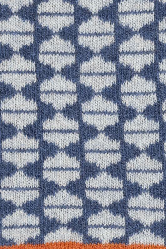 McKernan Handstulpen "CROSSING" TRUE NORTH, ca. 27 x 8 cm, 100% Wolle, Pulswärmer