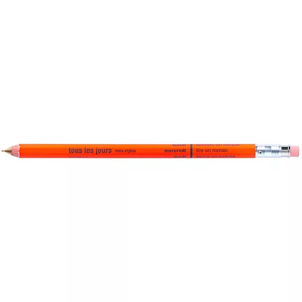 Bleistift Mechanical pencil with eraser, DAYS // Orange
