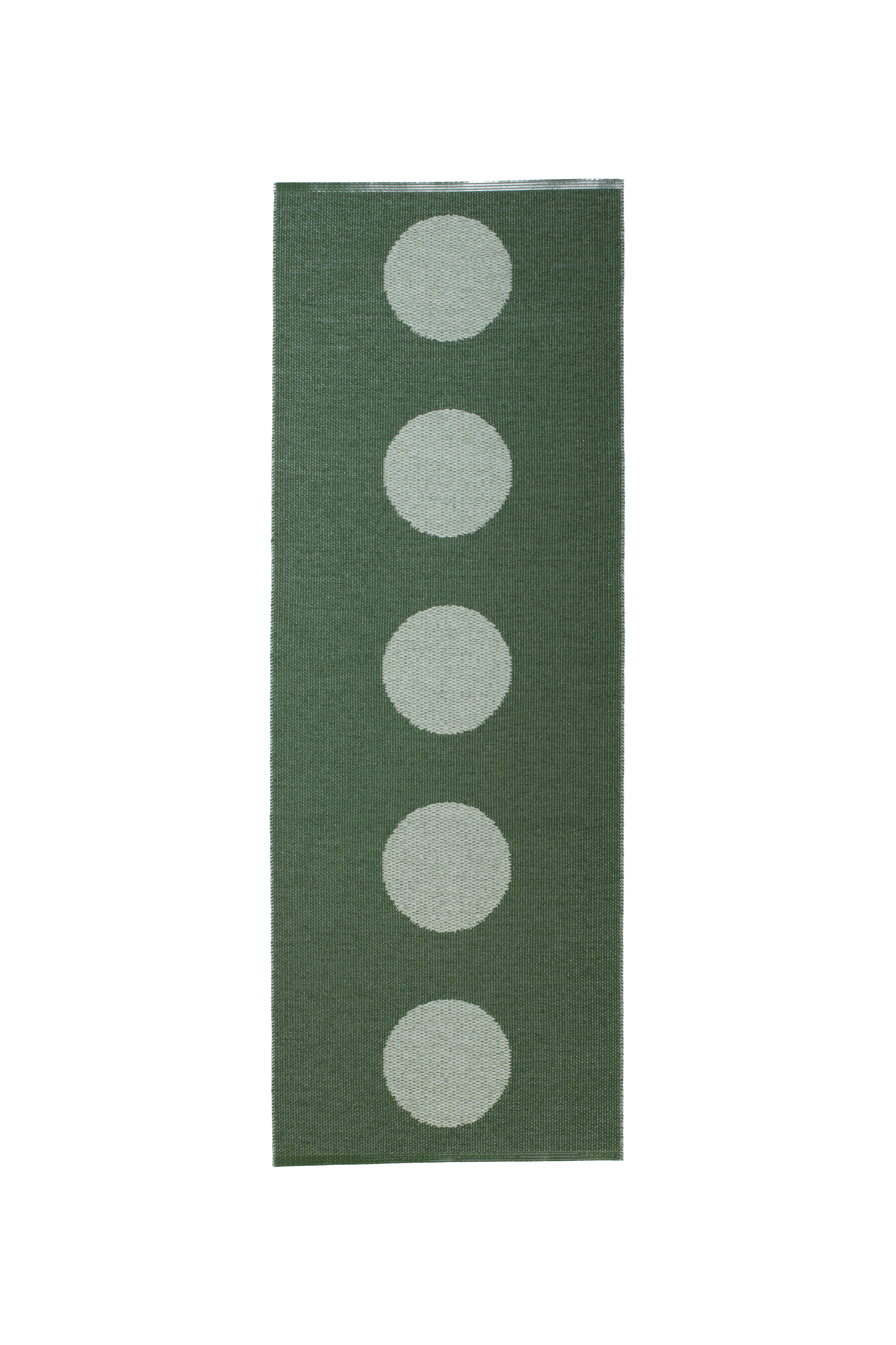 pappelina Teppich VERA POP LEAF MISTY MINT , ca. 70 x 200 cm