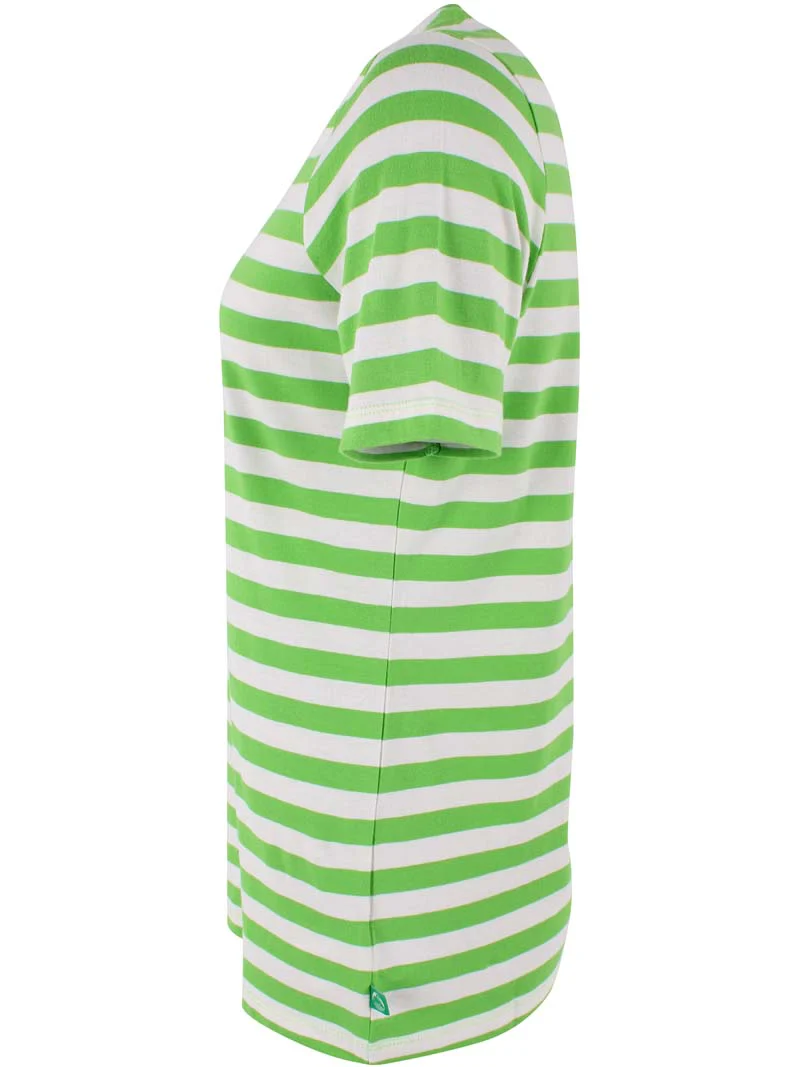 Danefae Danebasic My Tee Hellgrün/Kreide, T-Shirt  Streifen