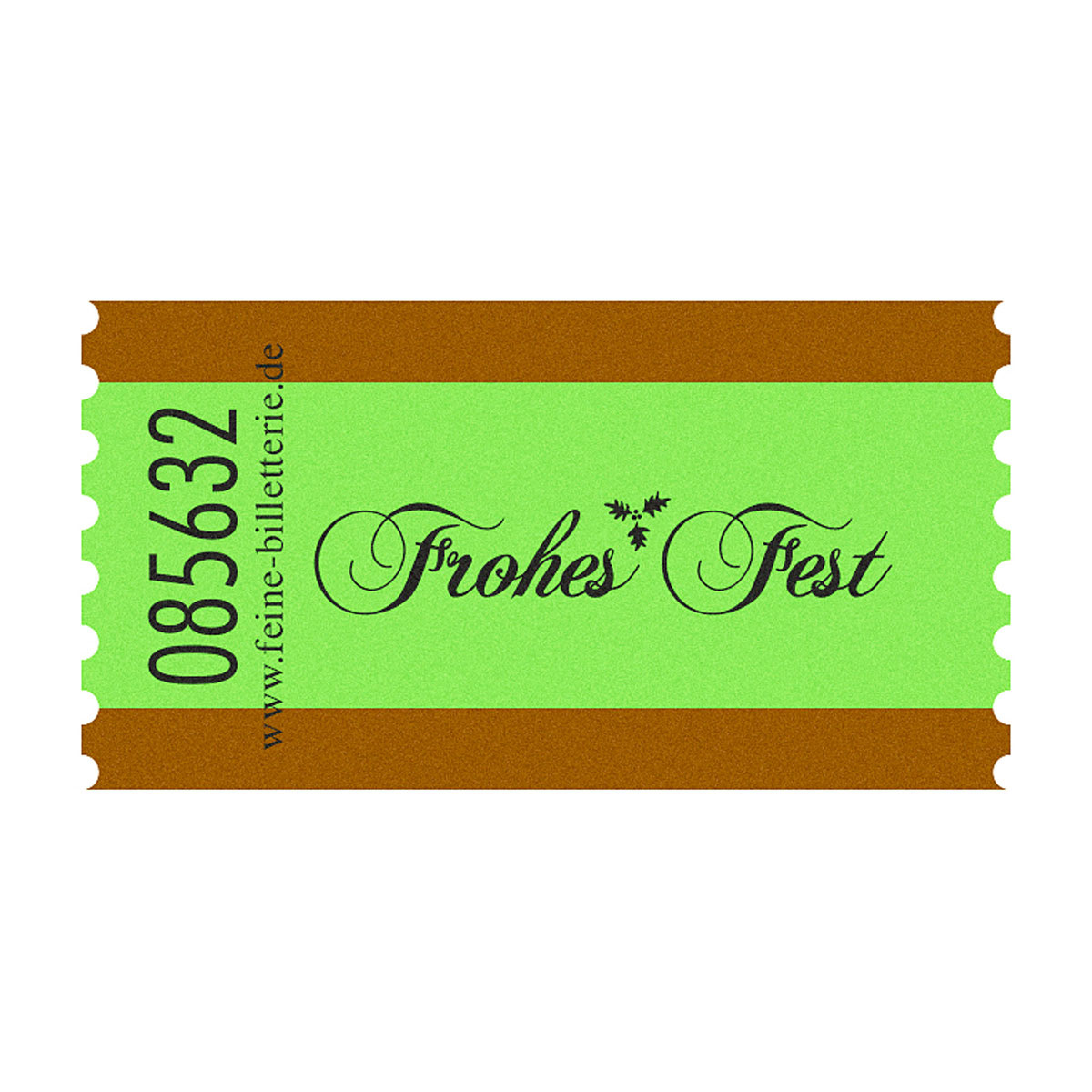 % Wertmarke FROHES FEST pro Stück