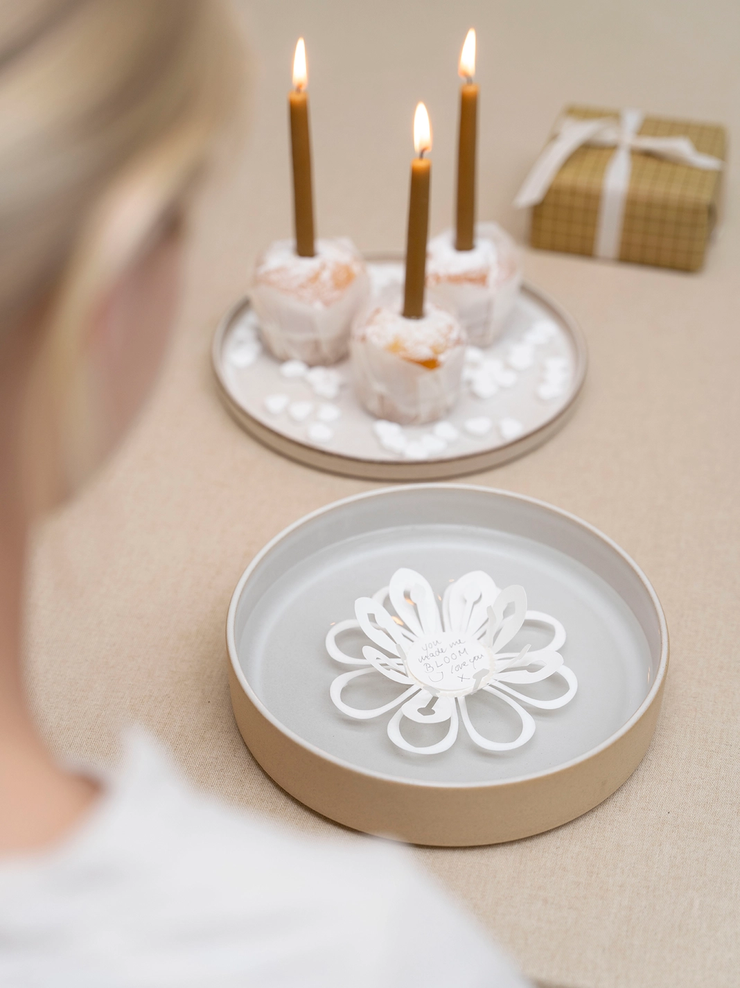 Jurianne Matter MAGISCHE Blume - weiß, Bastelset , Magic Flower white