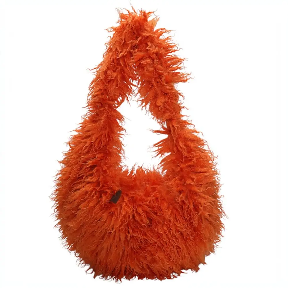LOT83 Beutel Wuschel Nr. 09, rund, orange