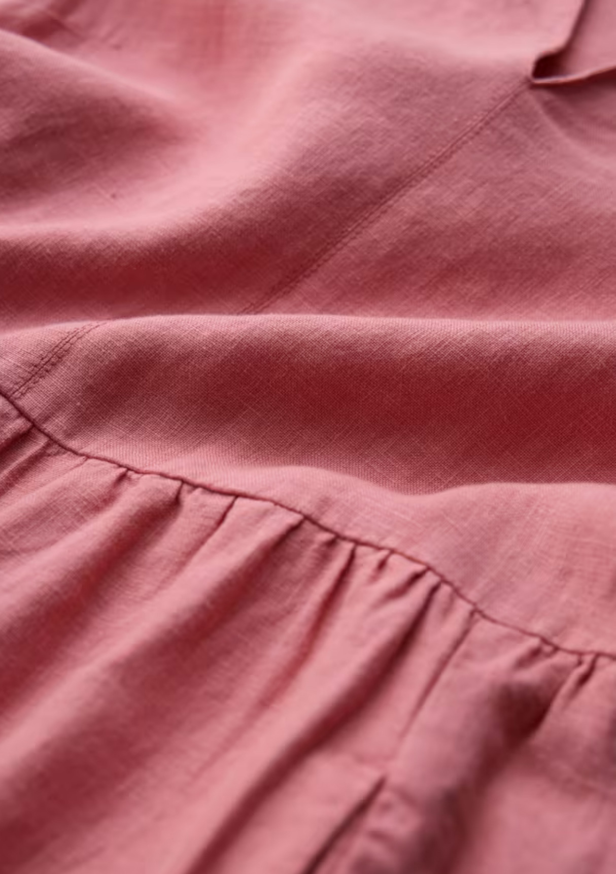 % SEASALT CORNWALL Leinenkleid Fen Violet Dress-Wild Rose