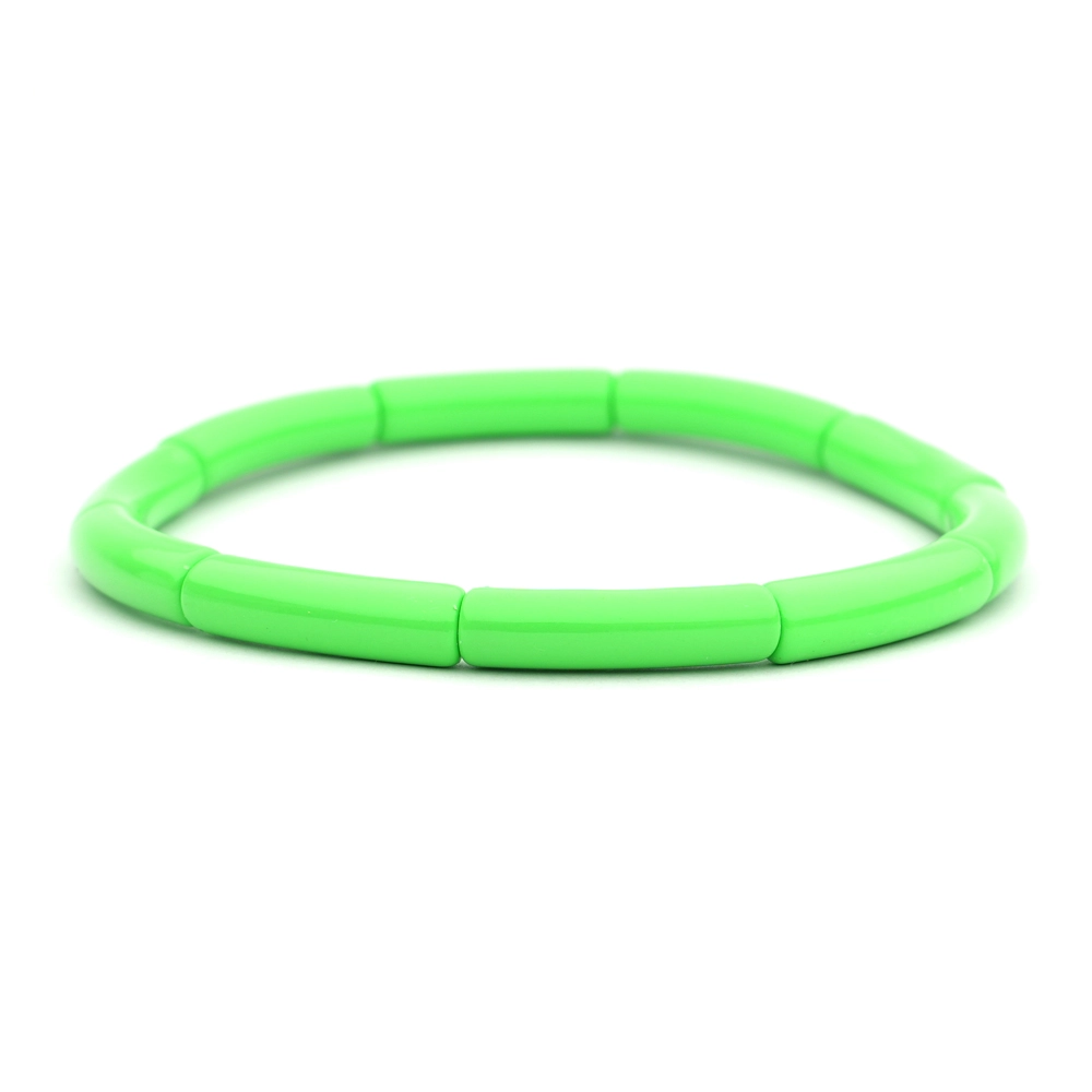 Lot83 LizzyMae Armband Emaille 561, grün, Modeschmuck   